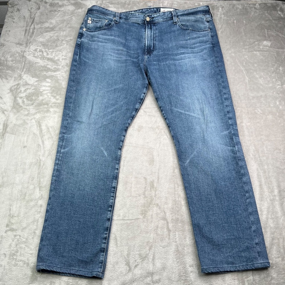 Adriano Goldschmied Jeans Mens 40x33 Blue Japanese Fabric Everett Slim Straight